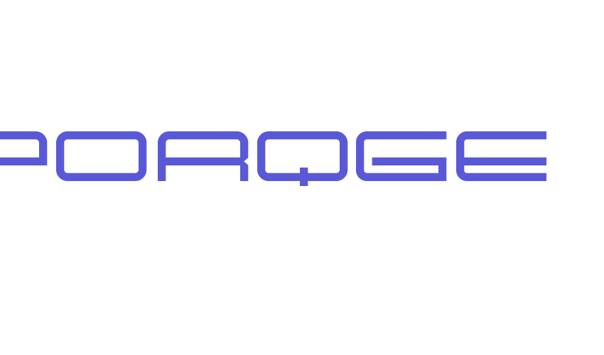 Porqge Font Download