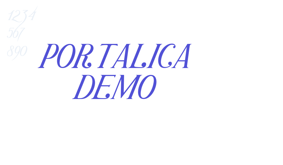 Portalica DEMO-font-download