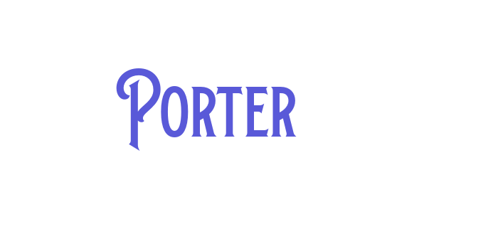 Porter Font