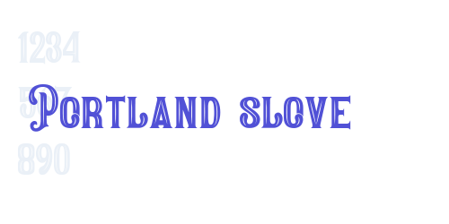Portland slove-font-download