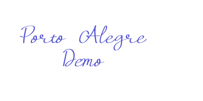 Porto Alegre Demo Font Download