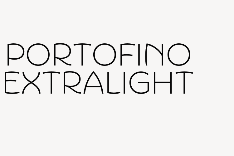 Portofino ExtraLight font download