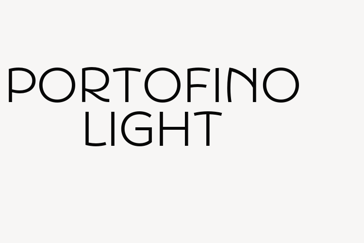 Portofino Light font download