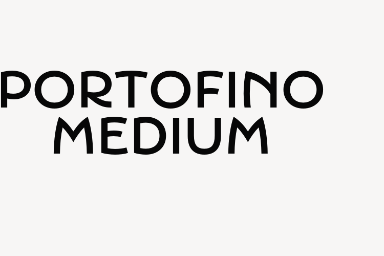 Portofino Medium font download