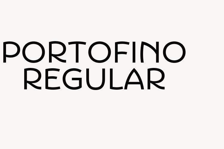 Portofino Regular font download