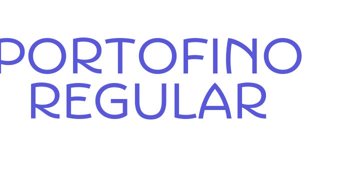 Portofino Regular Font