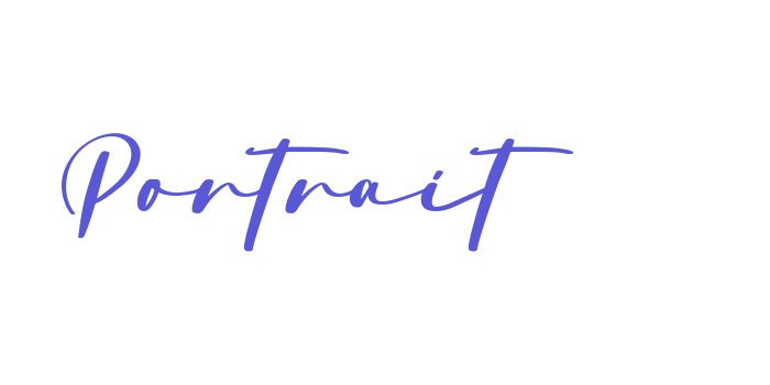 Portrait Font Download