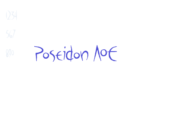 Poseidon AOE Font Download