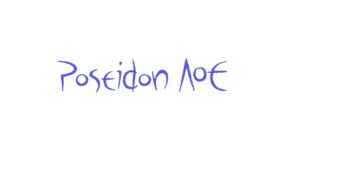 Poseidon AOE Font