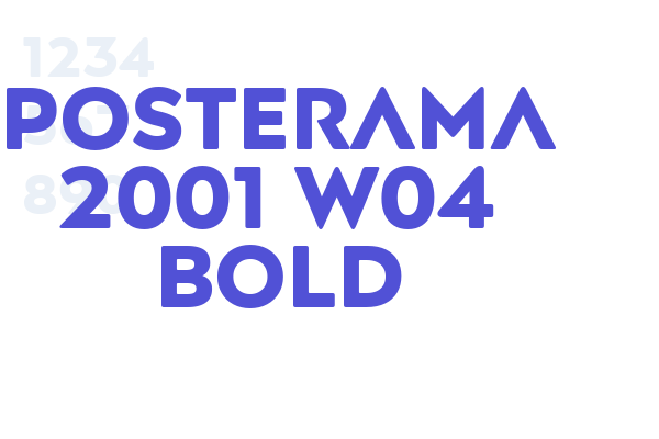 Posterama 2001 W04 Bold