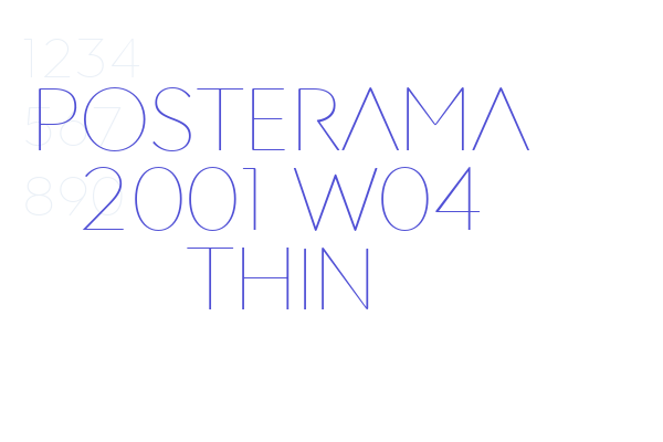 Posterama 2001 W04 Thin