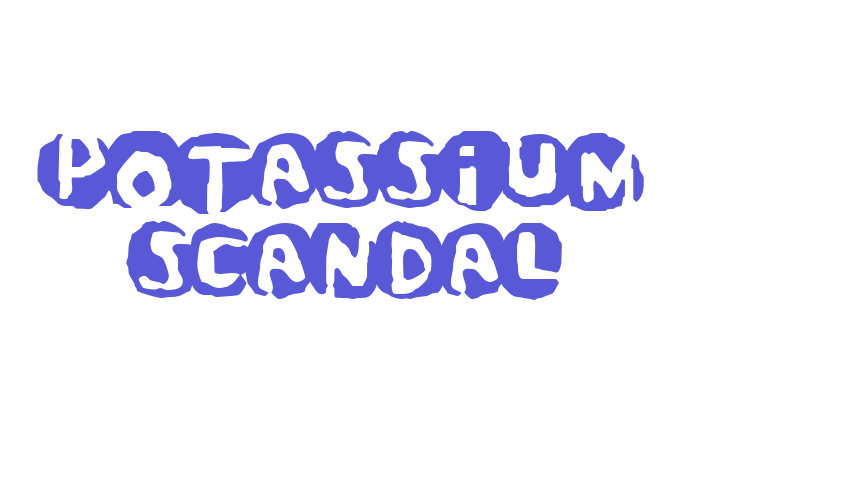 Potassium Scandal Font