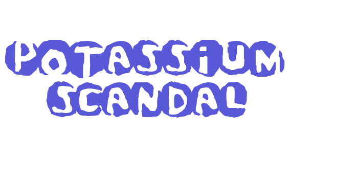 Potassium Scandal Font Download