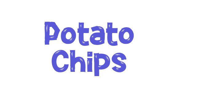 Potato Chips Font