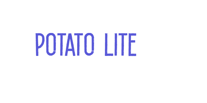 Potato Lite Font Download