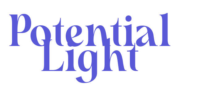 Potential Light Font Download