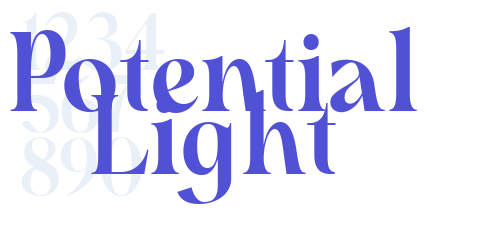 Potential Light-font-download