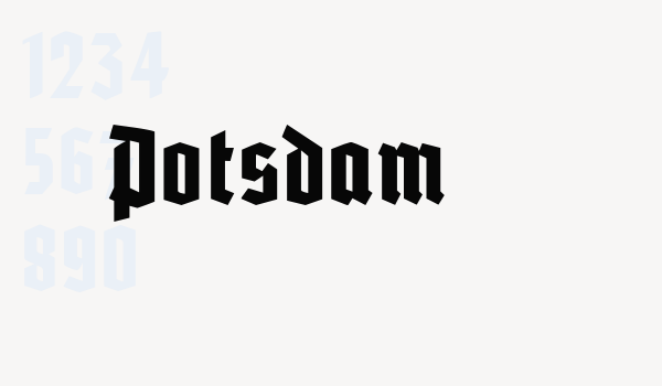 Potsdam Font