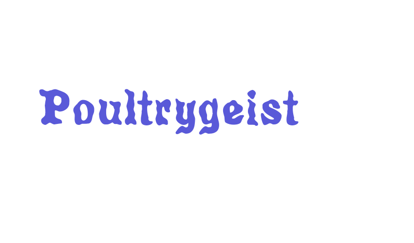 Poultrygeist Font Download