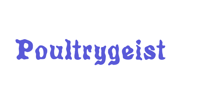 Poultrygeist Font Download