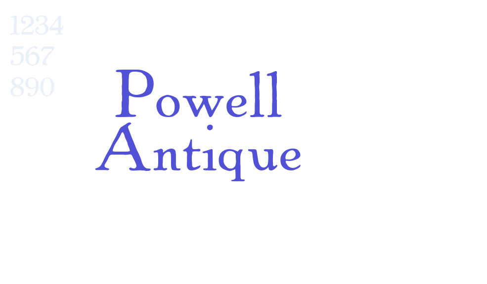 Powell Antique-font-download