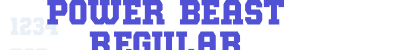 Power Beast Regular-font