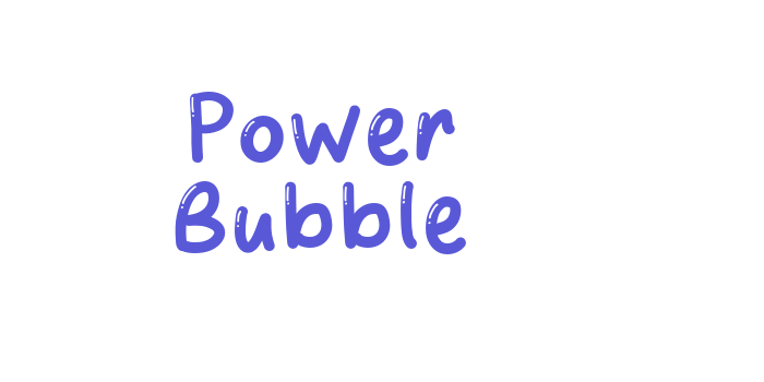 Power Bubble Font Download