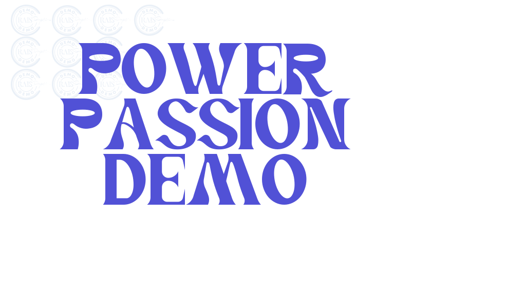 Power Passion Demo-font-download