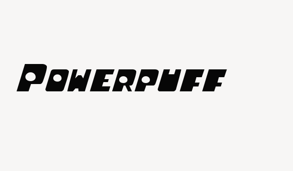 Powerpuff Font