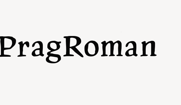 PragRoman Font