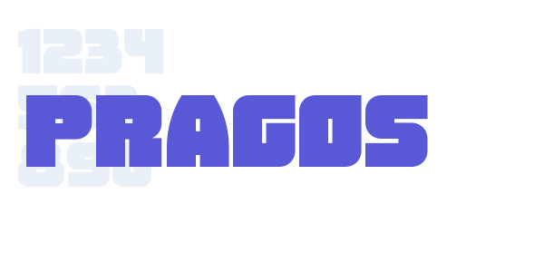 Pragos font free