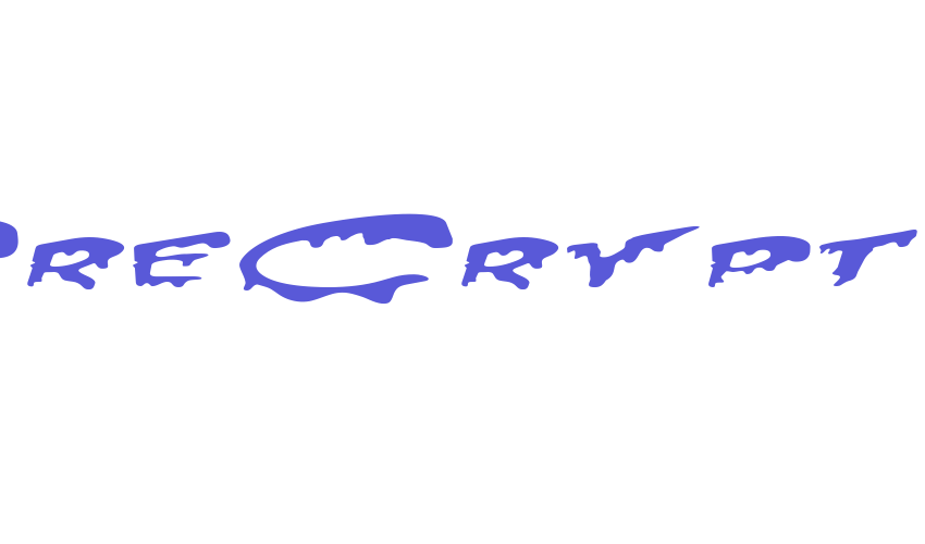 PreCrypt Font Download