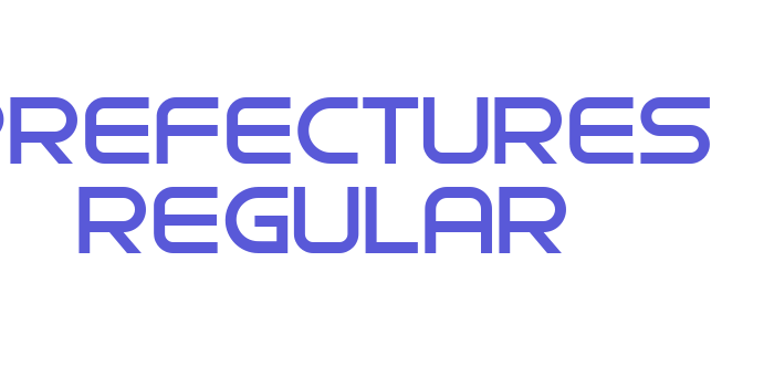 Prefectures Regular Font Download