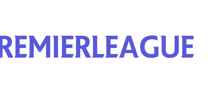 PremierLeague Font