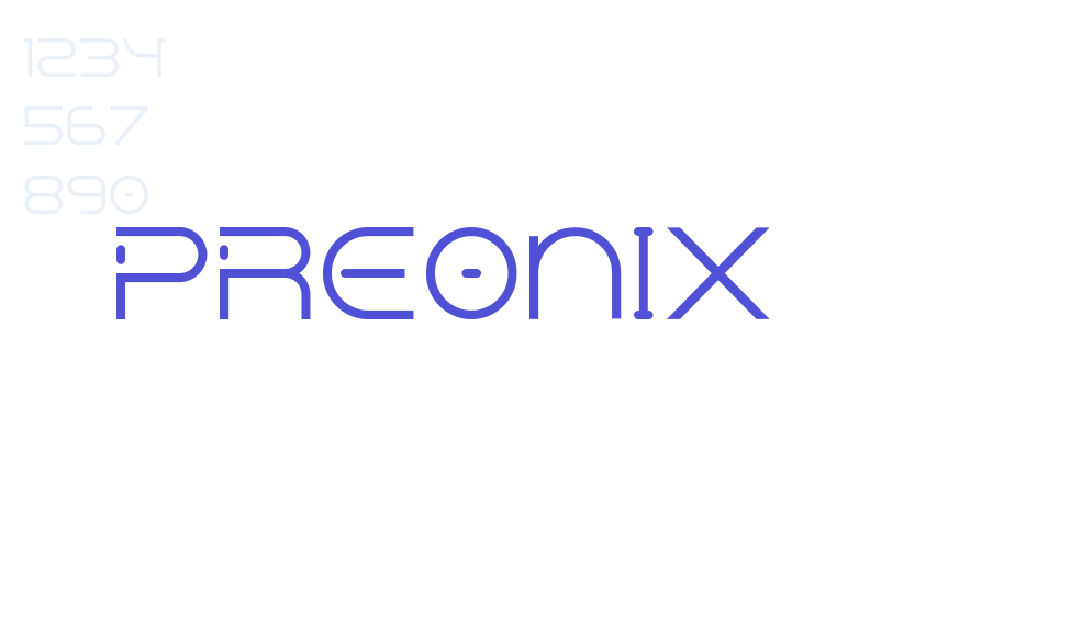 Preonix-font-download