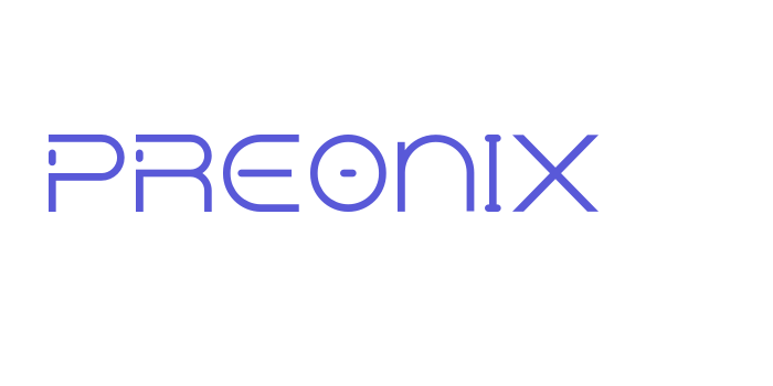 Preonix Font