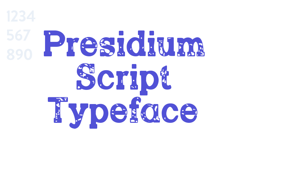 Presidium Script Typeface-font-download