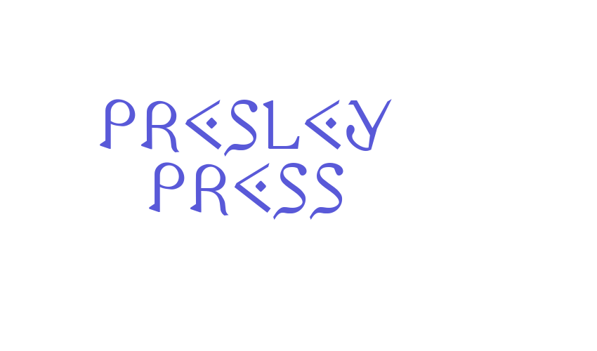 Presley Press Font