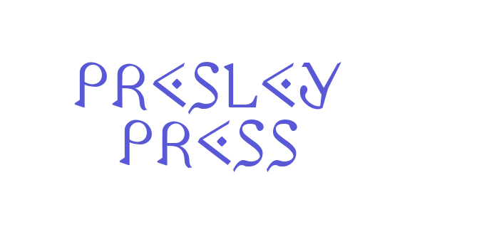 Presley Press Font Download