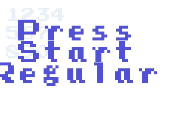 Press Start Regular Font Download