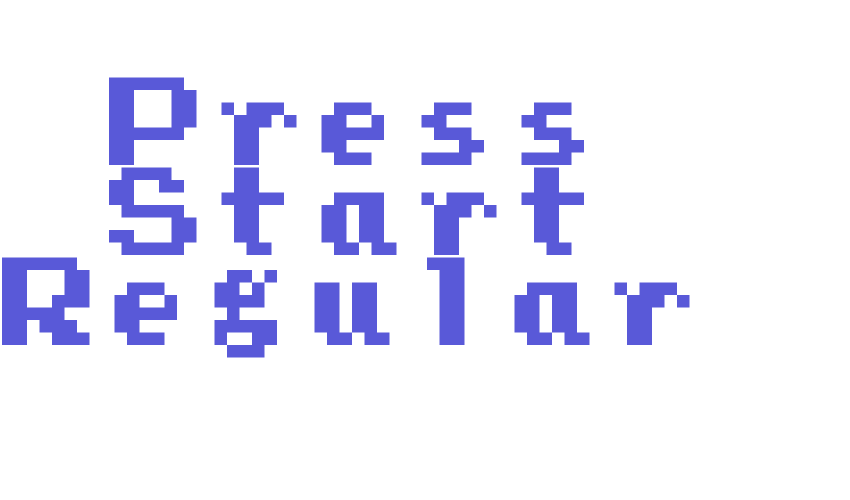 Press Start Regular Font Download