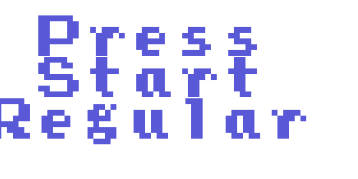 Press Start Regular Font Download