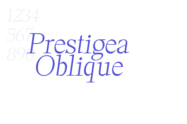 Prestigea Oblique