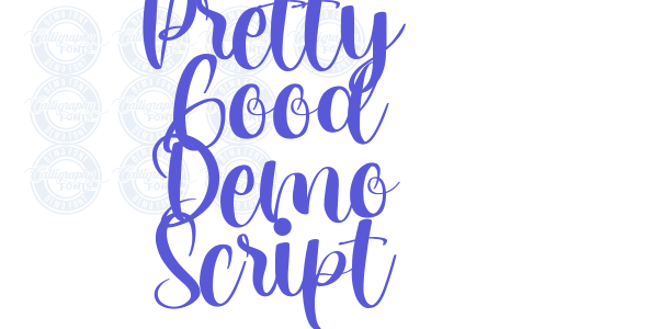 Pretty Good Demo Script font free