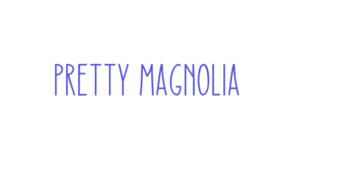 Pretty Magnolia Font Download