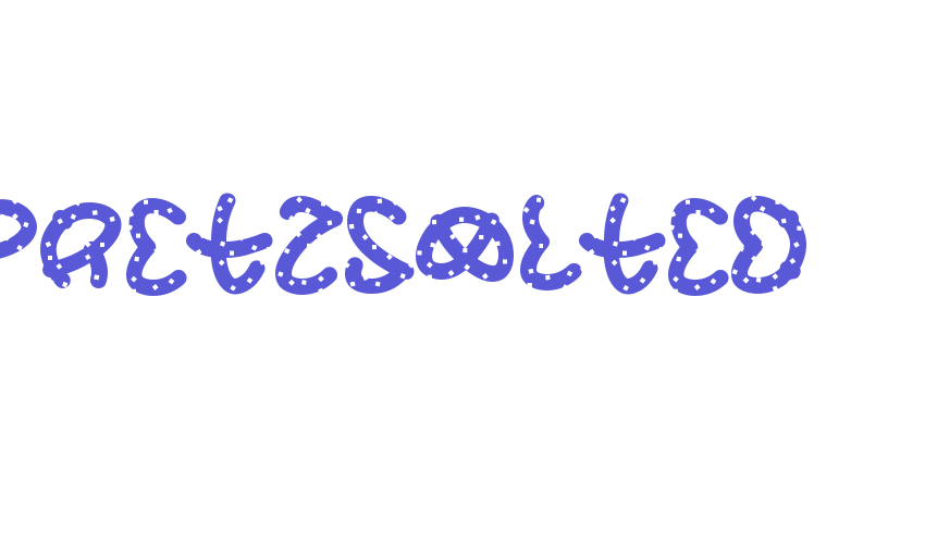 PretzSalted Font Download