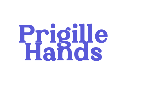 Prigille Hands Font