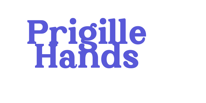 Prigille Hands Font Download