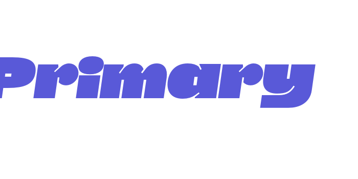 Primary Font