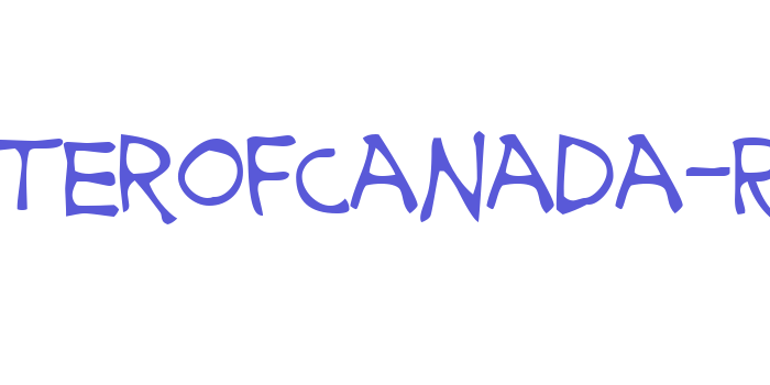 PrimeMinisterofCanada-Regular Font Download